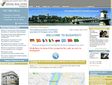 Tablet Screenshot of capitalrealestate.hu
